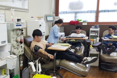 경복대학교 임상병리과, 대한적십자사 동부혈액관리본부 헌혈 봉사 실시